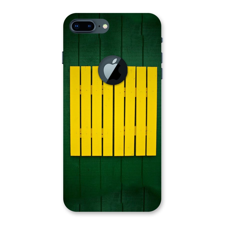 Yellow Fence Back Case for iPhone 7 Plus Logo Cut