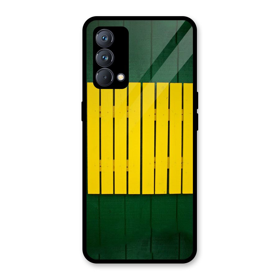 Yellow Fence Glass Back Case for Realme GT Master Edition