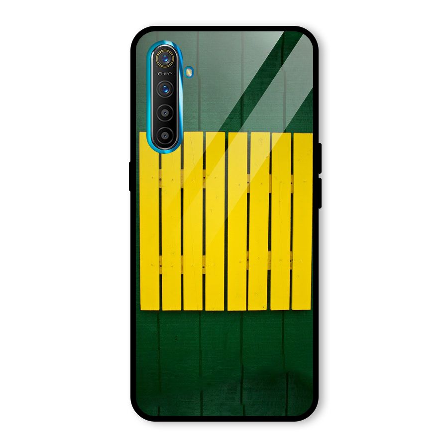 Yellow Fence Glass Back Case for Realme X2