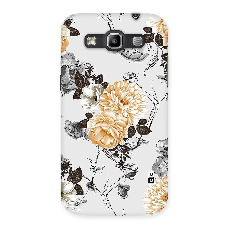 Yellow Floral Back Case for Galaxy Grand Quattro