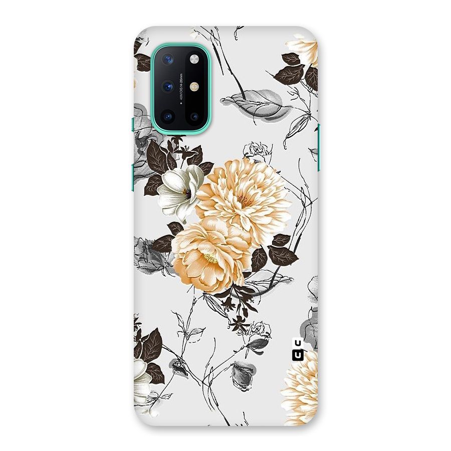 Yellow Floral Back Case for OnePlus 8T
