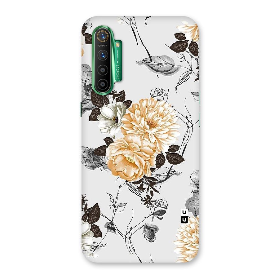 Yellow Floral Back Case for Realme X2