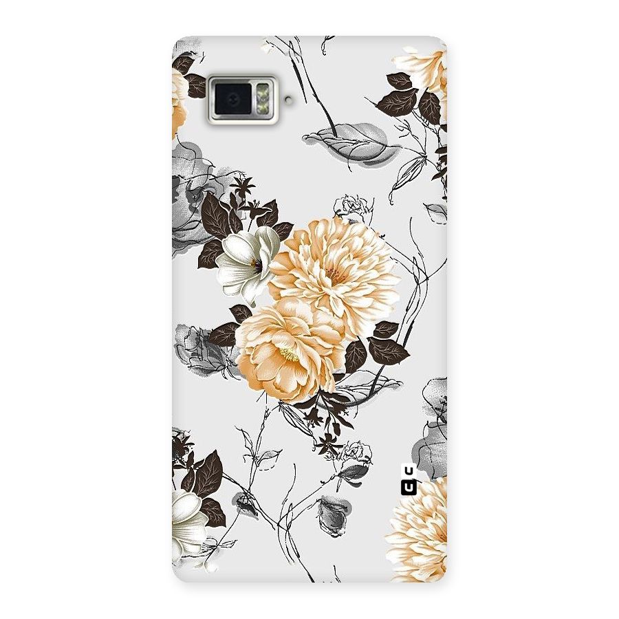 Yellow Floral Back Case for Vibe Z2 Pro K920
