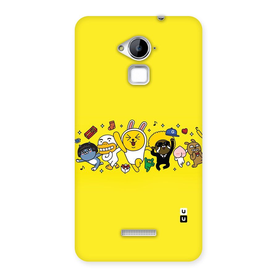 Yellow Friends Back Case for Coolpad Note 3