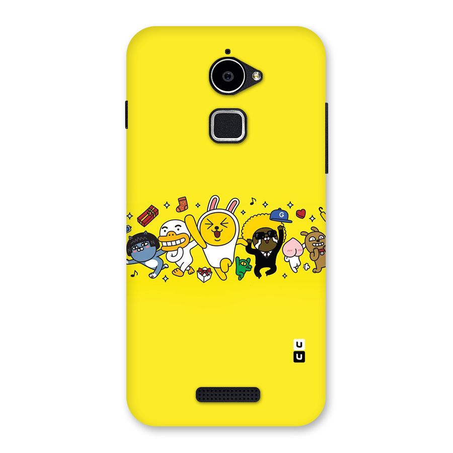 Yellow Friends Back Case for Coolpad Note 3 Lite