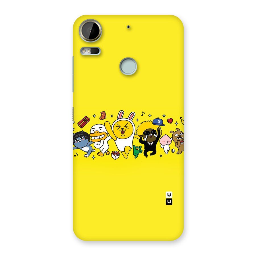 Yellow Friends Back Case for Desire 10 Pro