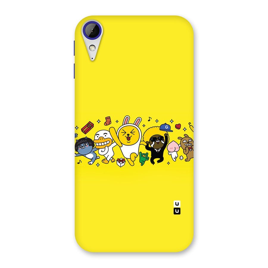 Yellow Friends Back Case for Desire 830
