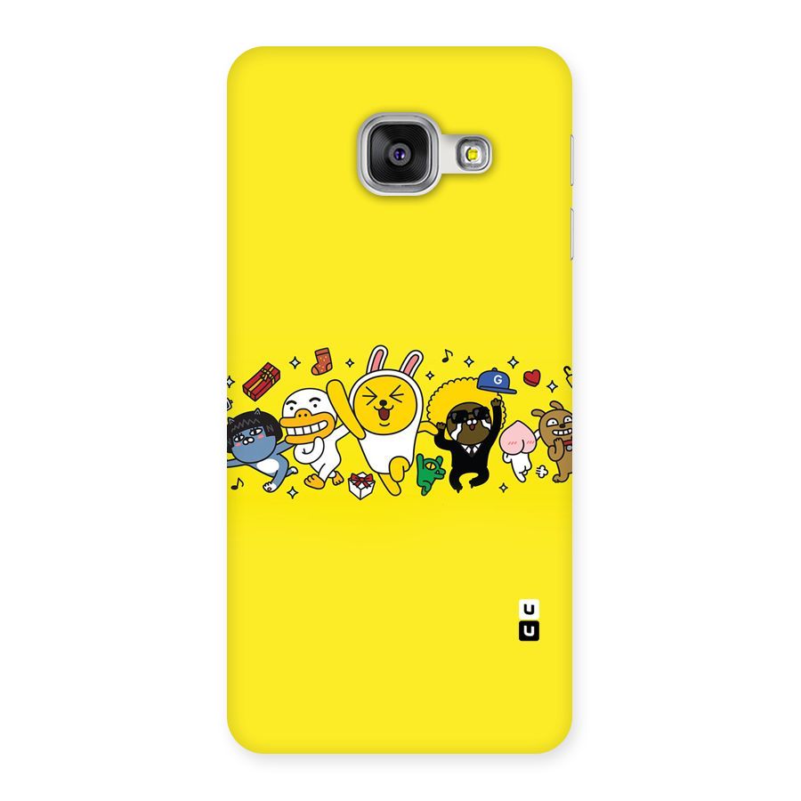 Yellow Friends Back Case for Galaxy A3 2016