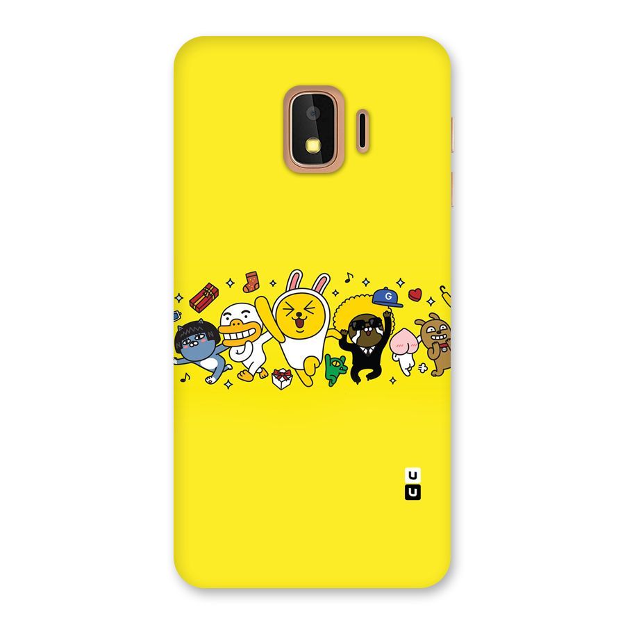 Yellow Friends Back Case for Galaxy J2 Core