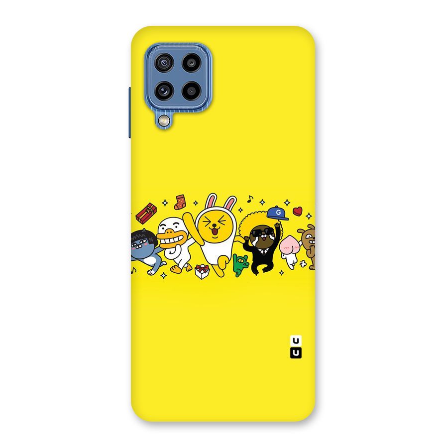 Yellow Friends Back Case for Galaxy M32