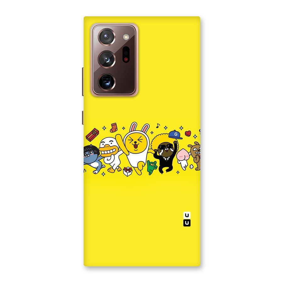 Yellow Friends Back Case for Galaxy Note 20 Ultra