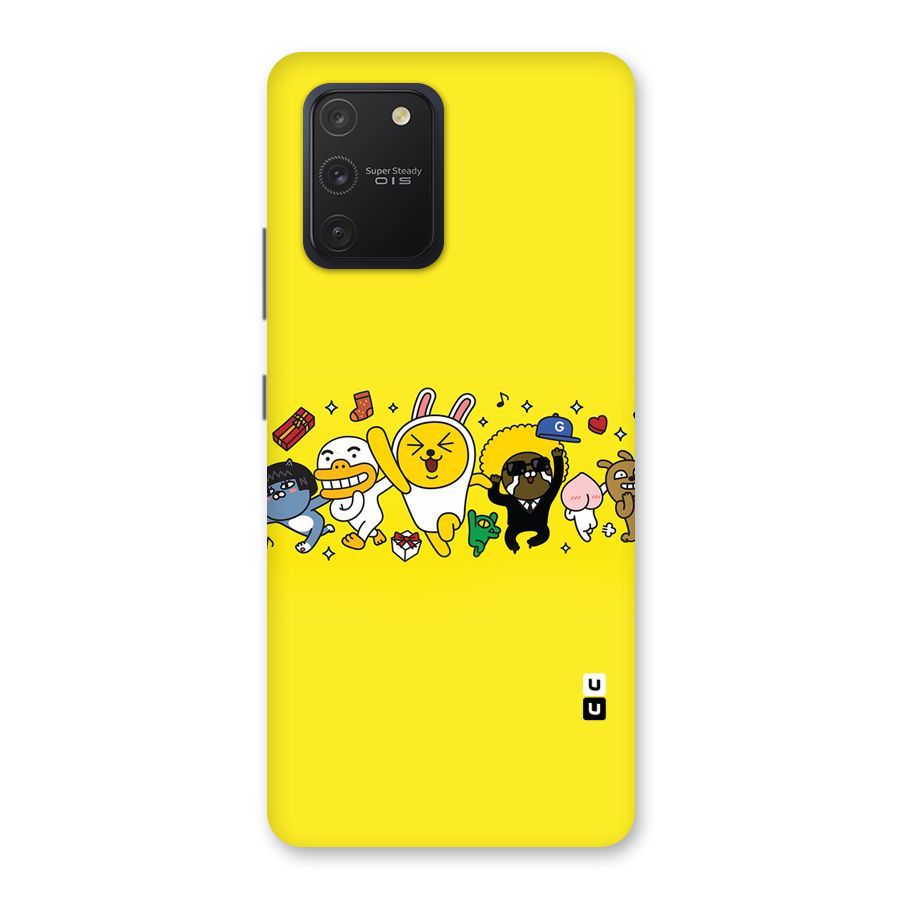 Yellow Friends Back Case for Galaxy S10 Lite