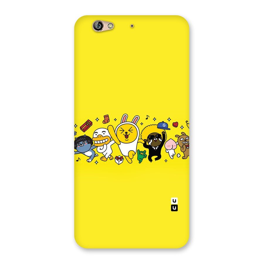 Yellow Friends Back Case for Gionee S6