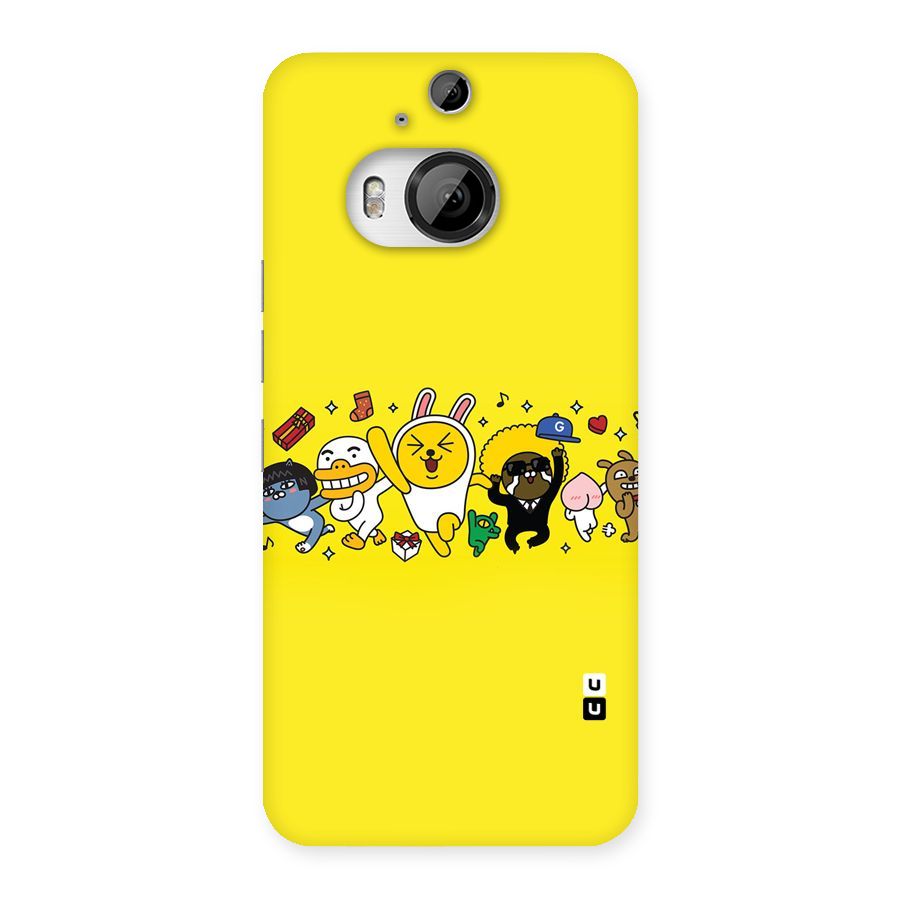 Yellow Friends Back Case for HTC One M9 Plus