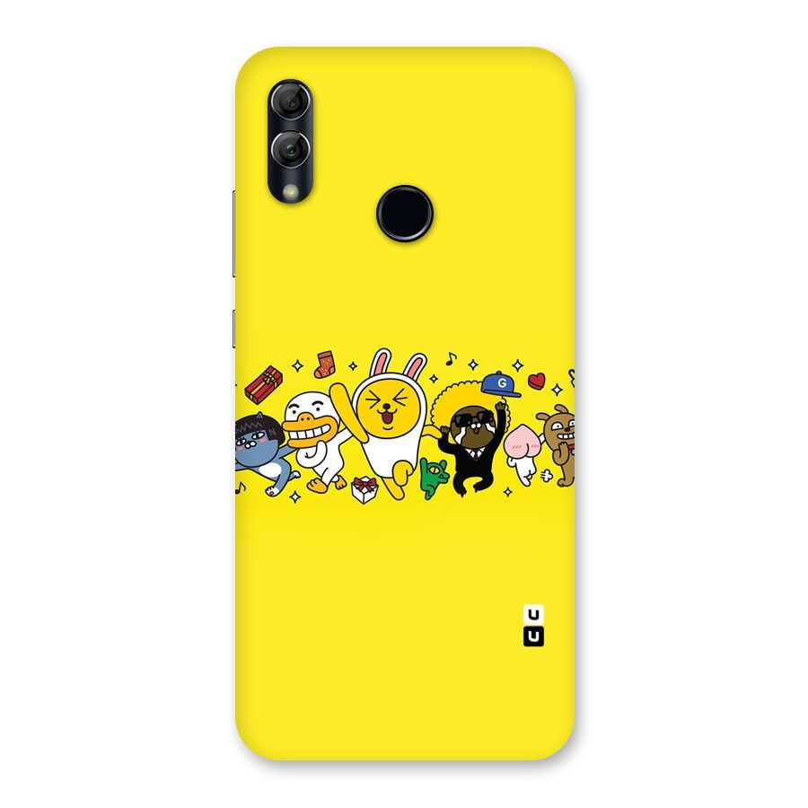 Yellow Friends Back Case for Honor 10 Lite