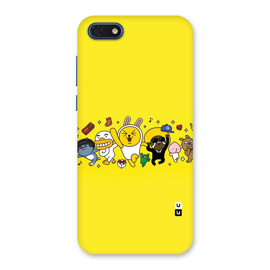 Yellow Friends Back Case for Honor 7s