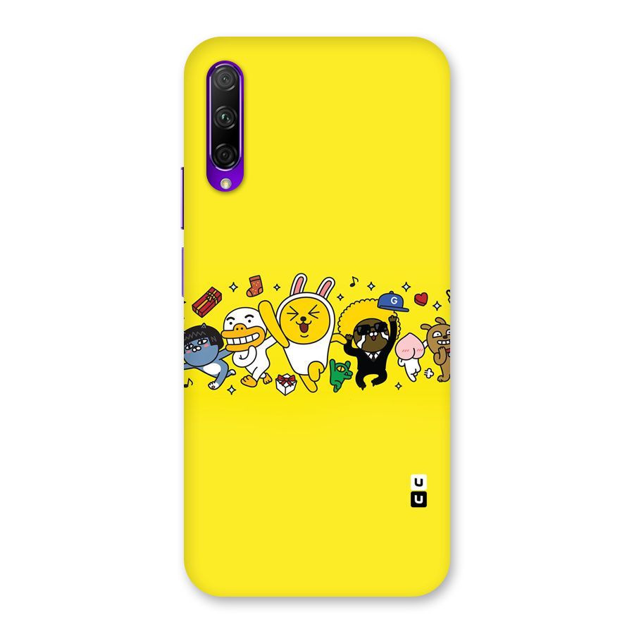 Yellow Friends Back Case for Honor 9X Pro