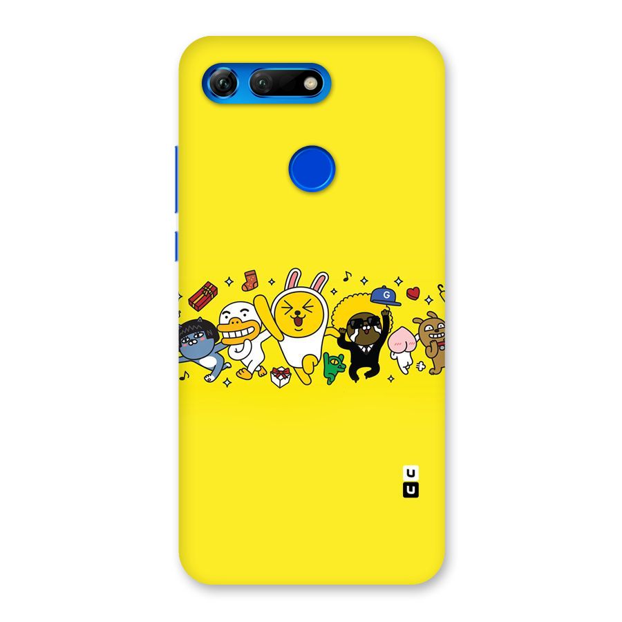 Yellow Friends Back Case for Honor View 20