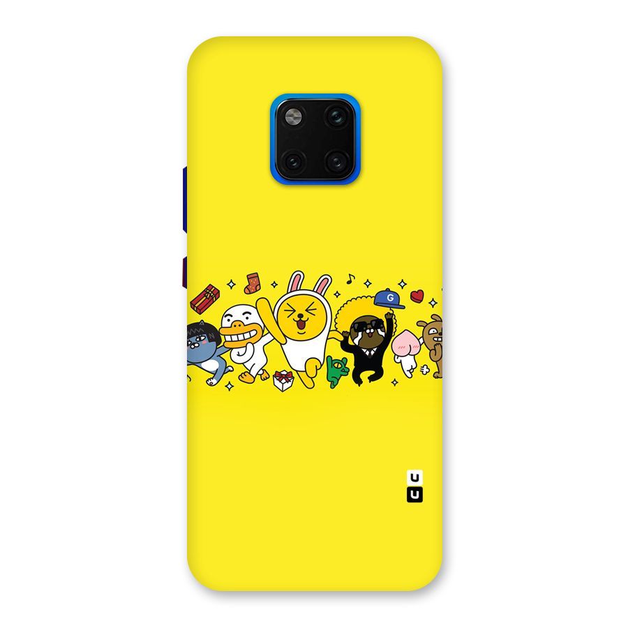 Yellow Friends Back Case for Huawei Mate 20 Pro
