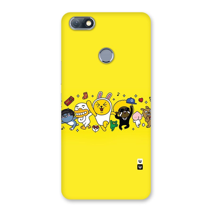 Yellow Friends Back Case for Infinix Note 5