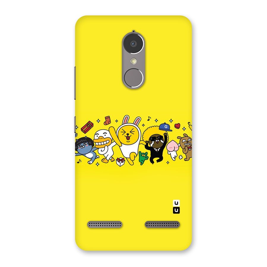 Yellow Friends Back Case for Lenovo K6