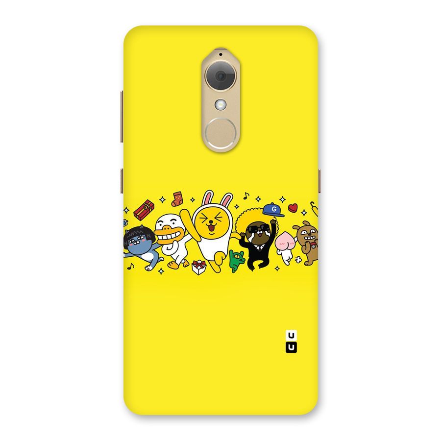 Yellow Friends Back Case for Lenovo K8