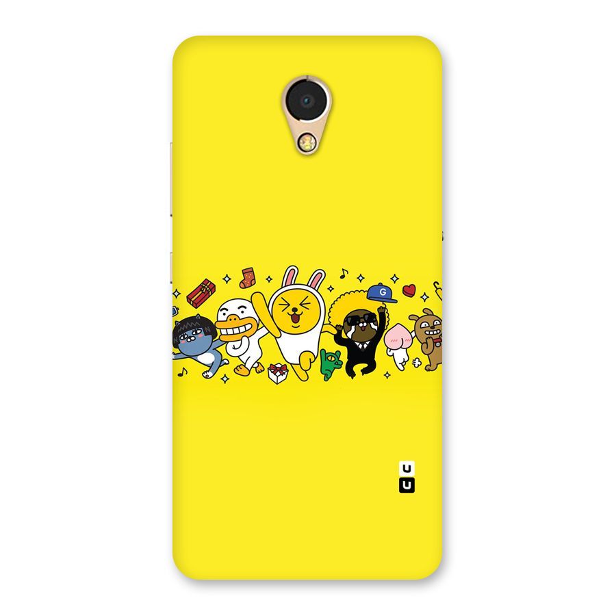 Yellow Friends Back Case for Lenovo P2