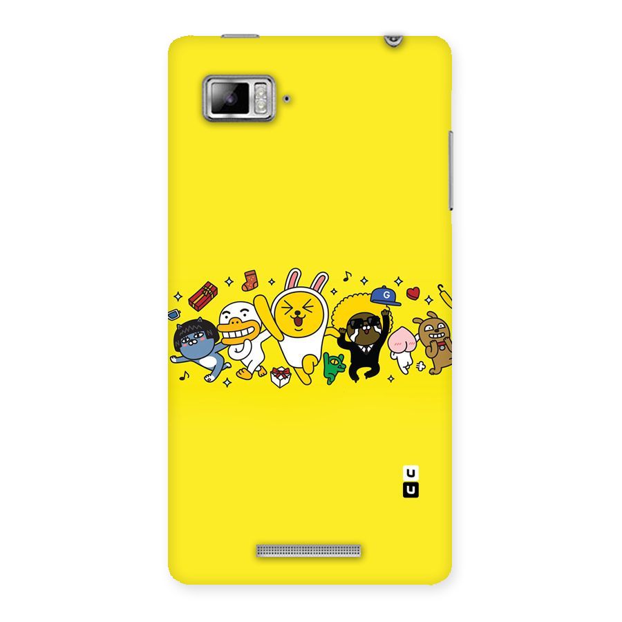 Yellow Friends Back Case for Lenovo Vibe Z K910