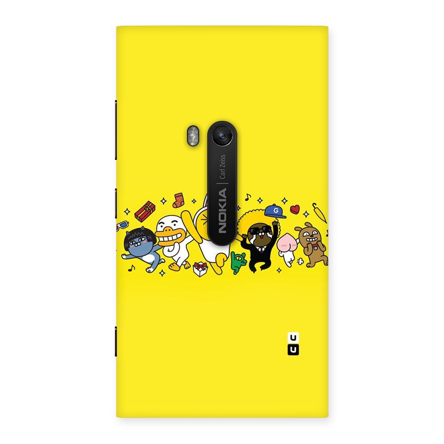 Yellow Friends Back Case for Lumia 920