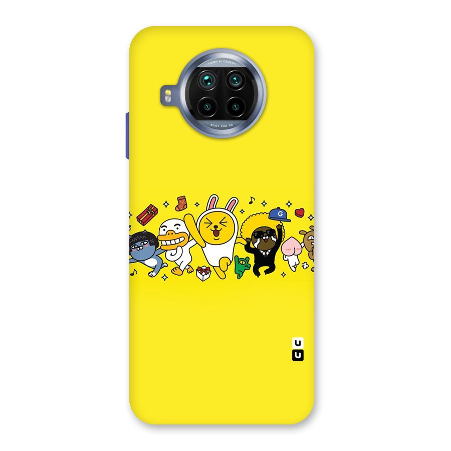 Yellow Friends Back Case for Mi 10i