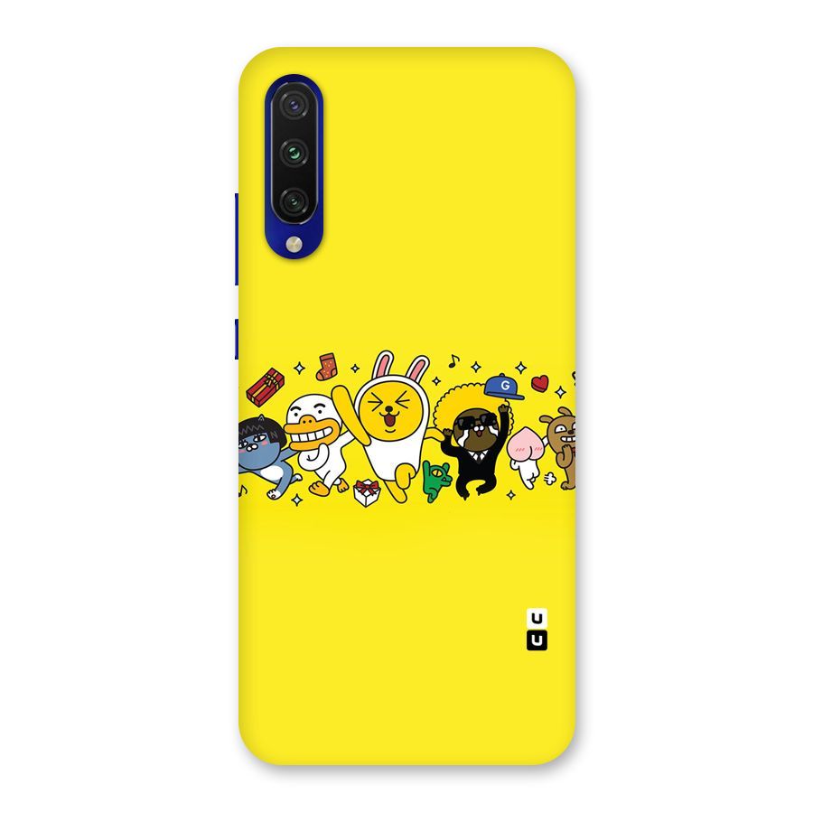 Yellow Friends Back Case for Mi A3