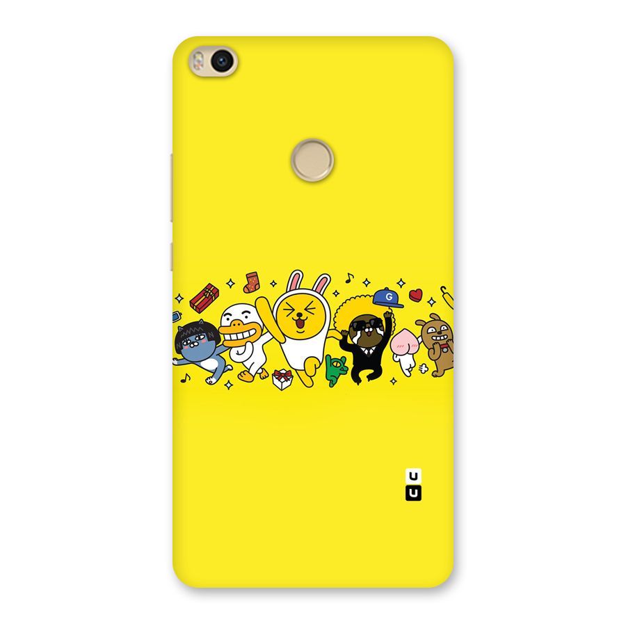 Yellow Friends Back Case for Mi Max 2