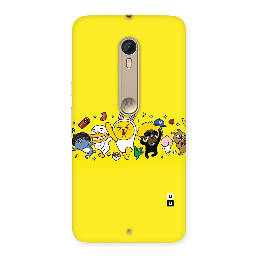 Yellow Friends Back Case for Motorola Moto X Style