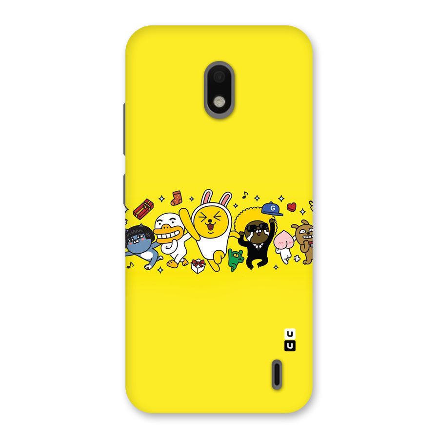 Yellow Friends Back Case for Nokia 2.2