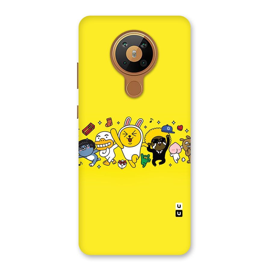 Yellow Friends Back Case for Nokia 5.3