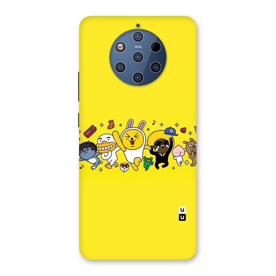 Yellow Friends Back Case for Nokia 9 PureView