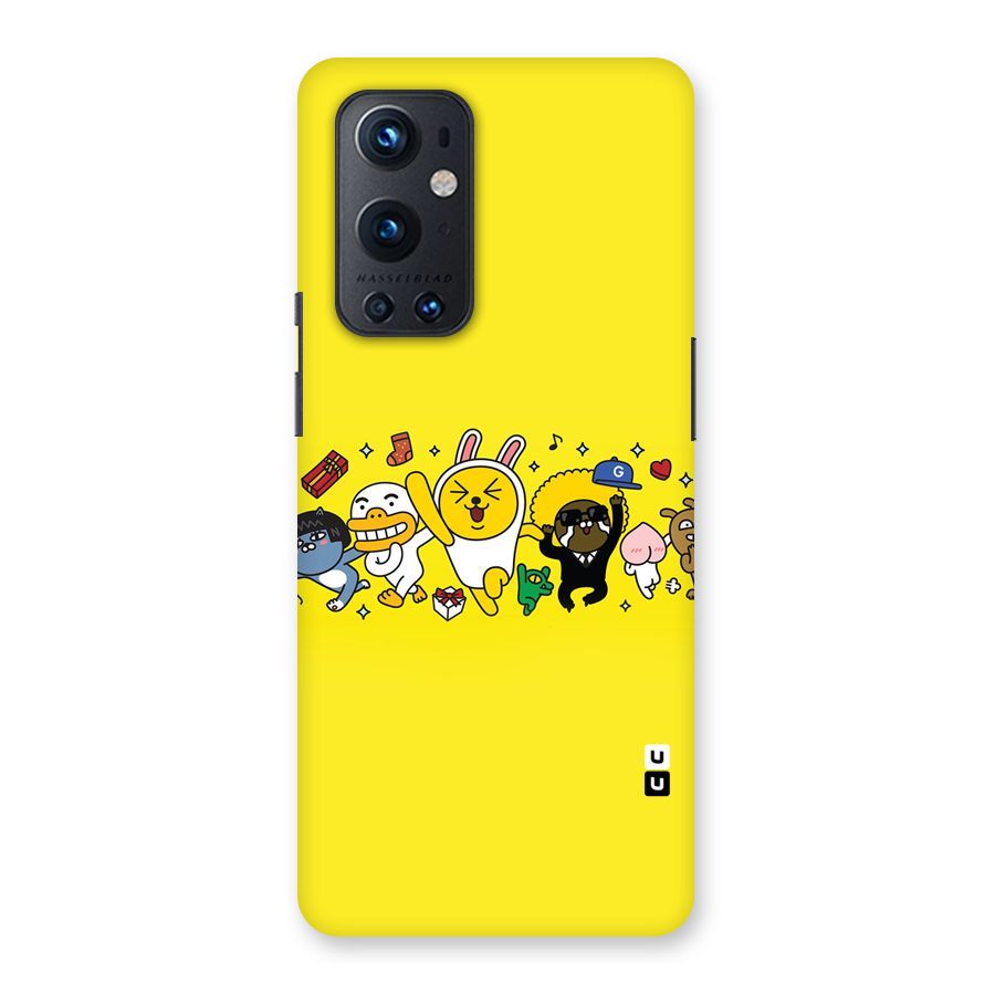 Yellow Friends Back Case for OnePlus 9 Pro