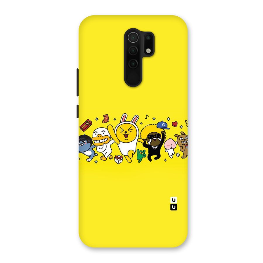 Yellow Friends Back Case for Poco M2