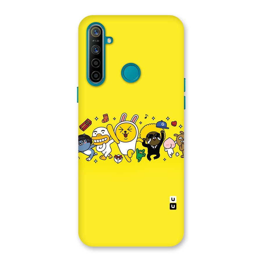 Yellow Friends Back Case for Realme 5i