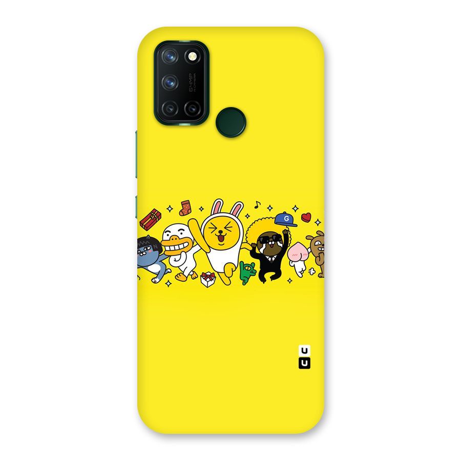 Yellow Friends Back Case for Realme 7i