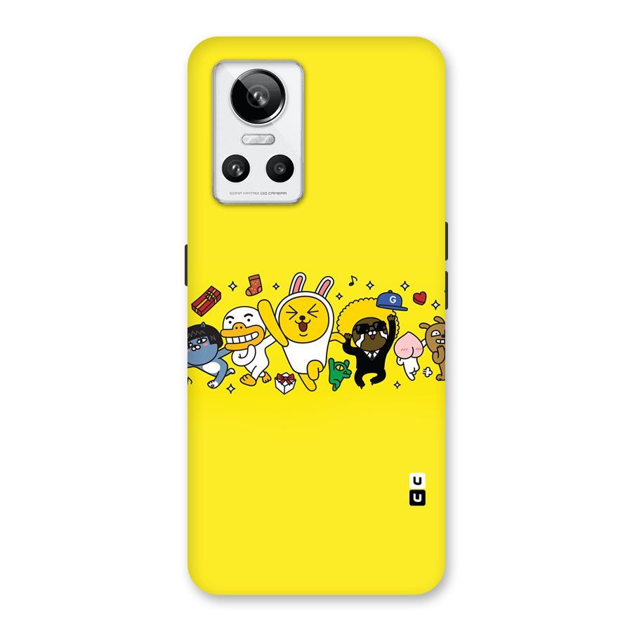 Yellow Friends Back Case for Realme GT Neo 3