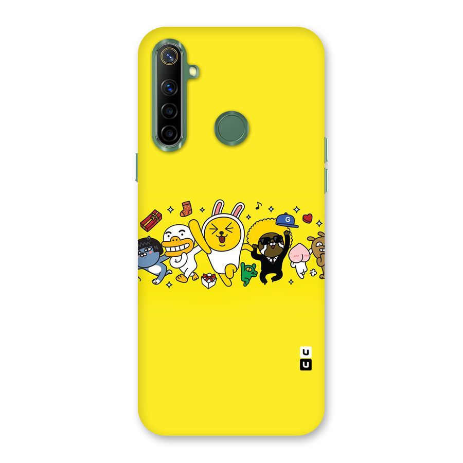 Yellow Friends Back Case for Realme Narzo 10