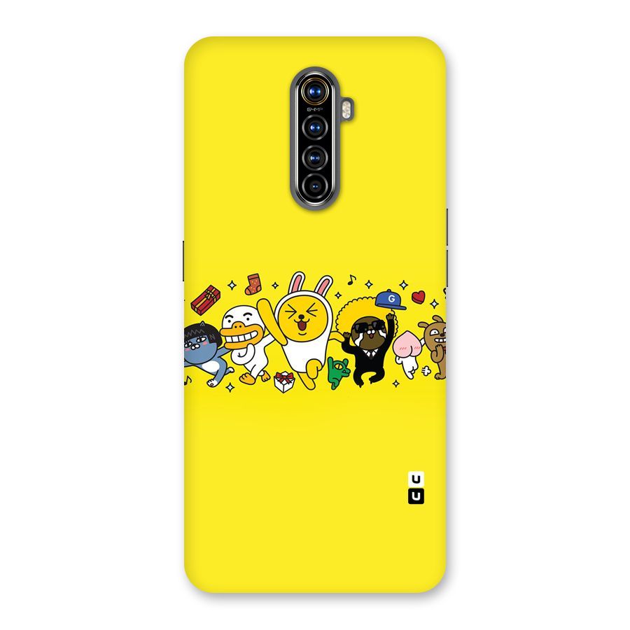 Yellow Friends Back Case for Realme X2 Pro