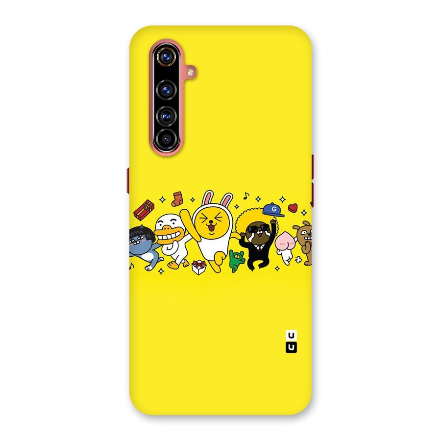 Yellow Friends Back Case for Realme X50 Pro