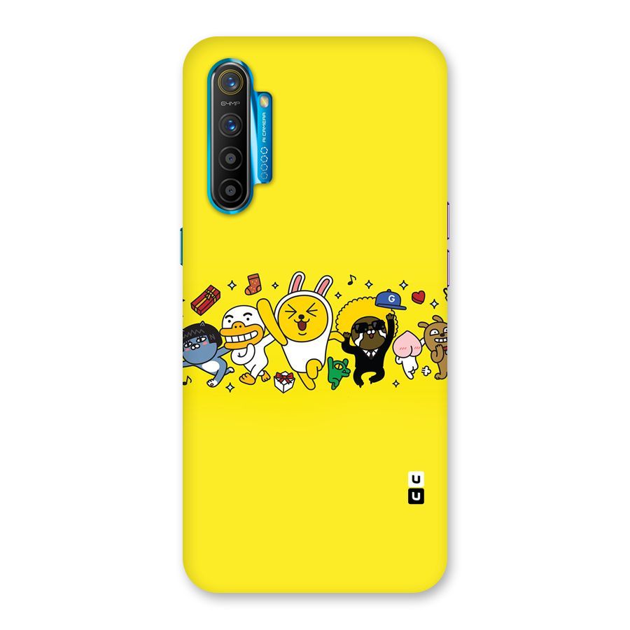 Yellow Friends Back Case for Realme XT