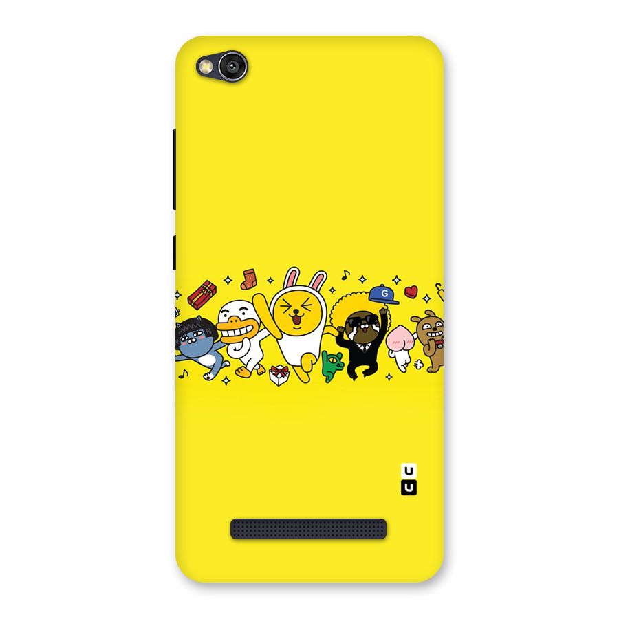 Yellow Friends Back Case for Redmi 4A