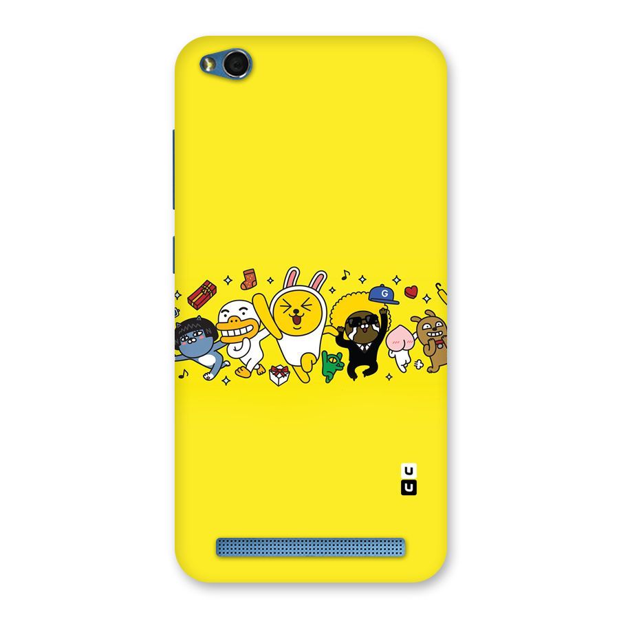 Yellow Friends Back Case for Redmi 5A