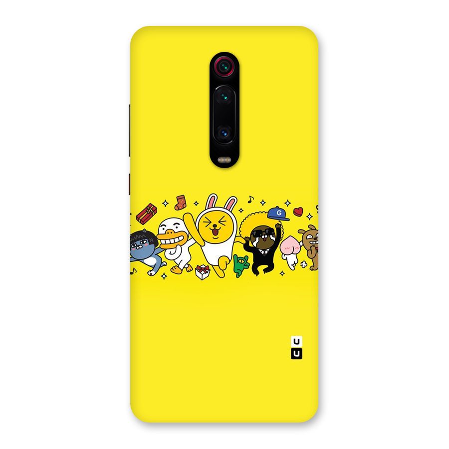 Yellow Friends Back Case for Redmi K20