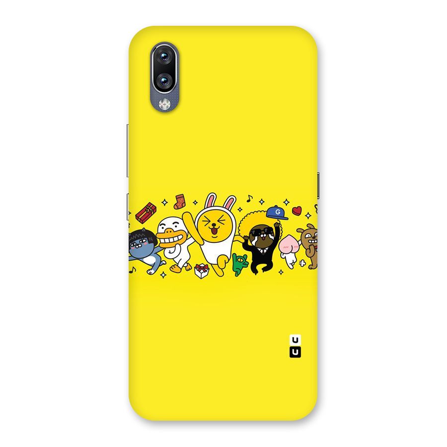 Yellow Friends Back Case for Vivo NEX
