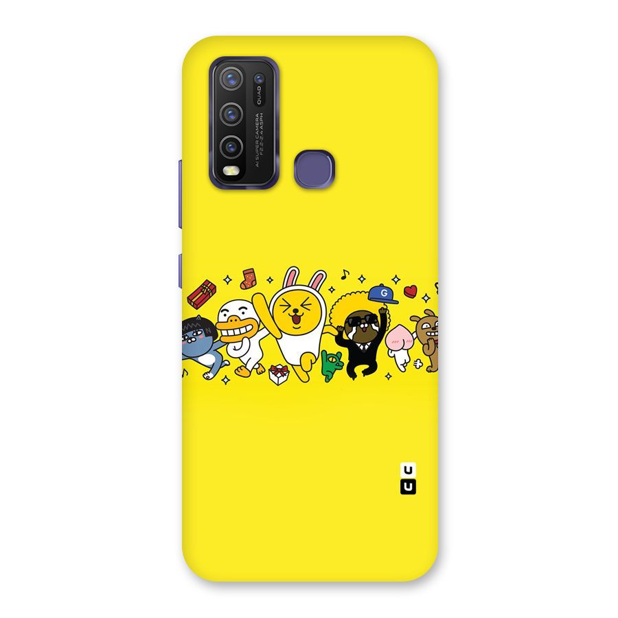 Yellow Friends Back Case for Vivo Y50